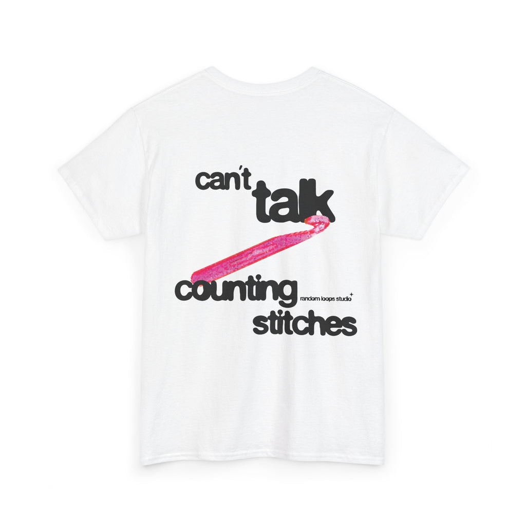 Can't Talk, Counting Stitches Graphic Tee