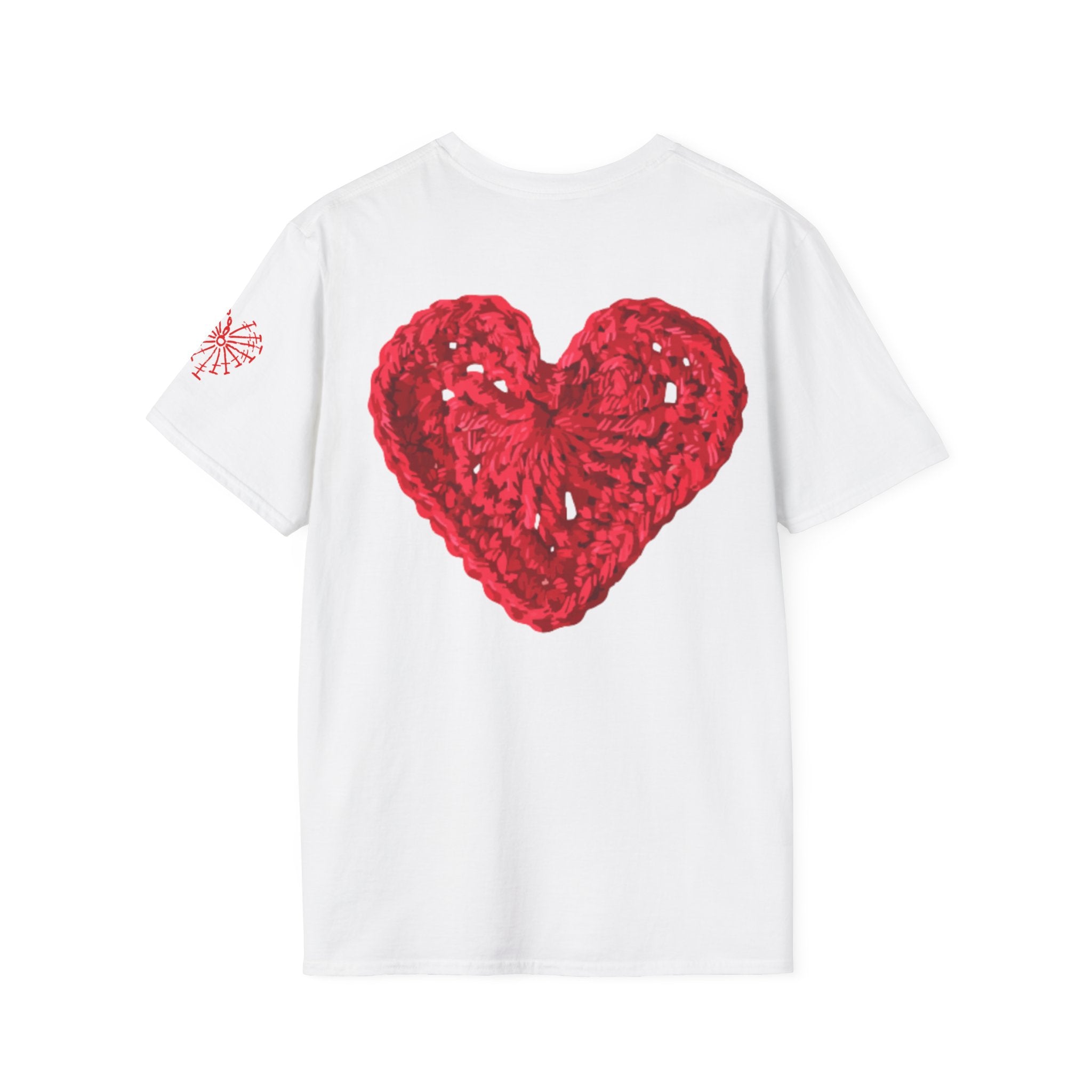 I Wear My Heart on My Sleeve T-Shirt — Romantic Graphic Tee