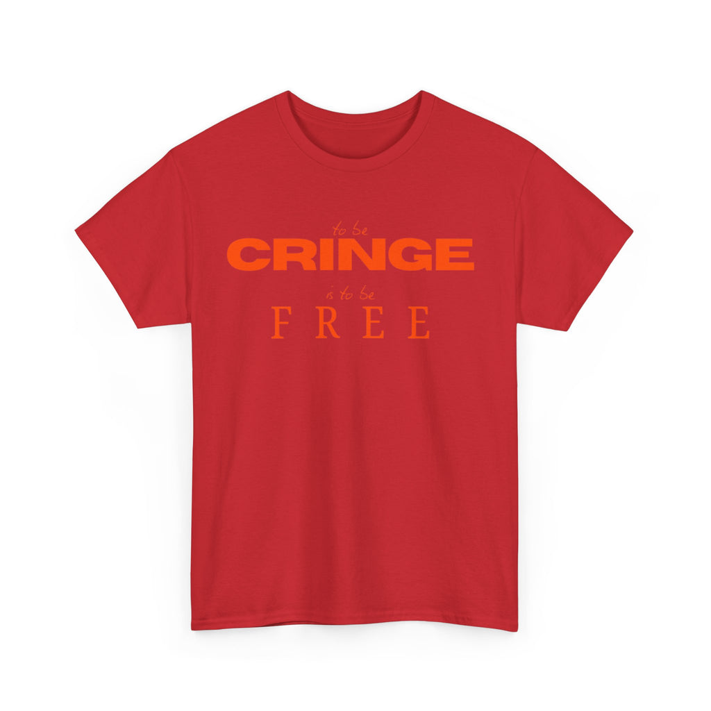 Cringe-Free Graphic Tee — Minimalist Anti-Cringe Statement T-Shirt