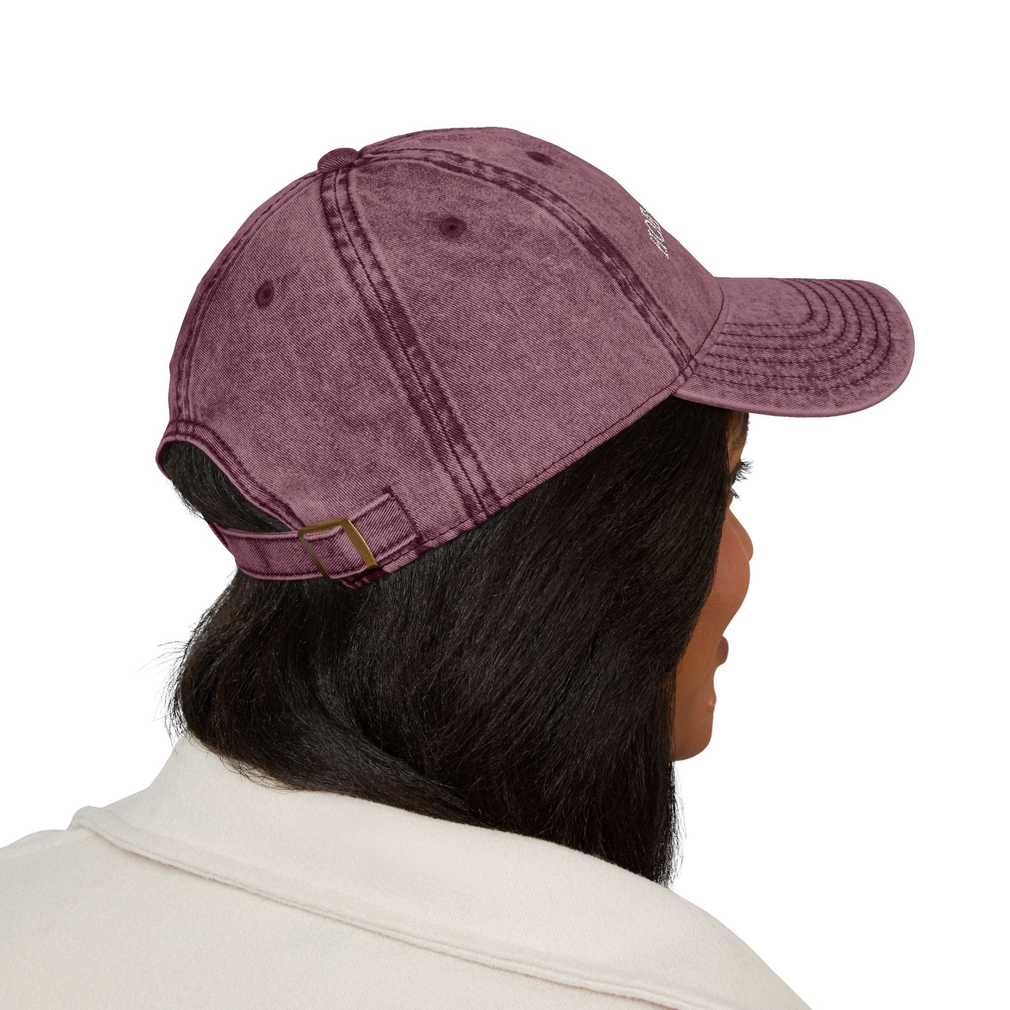 Hoe Of All Hobbies - Vintage Wash Embroidered Dad Cap
